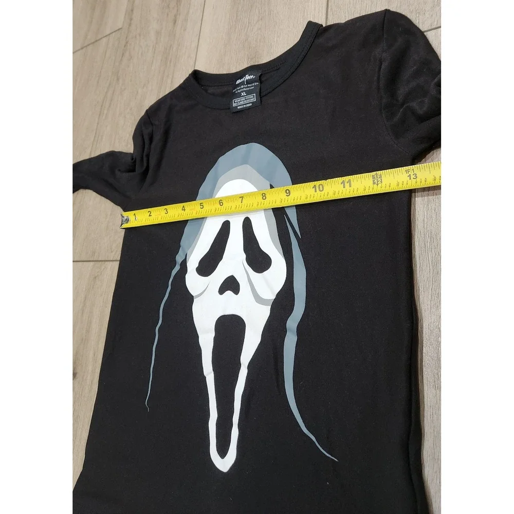 Ghost Face Kids Pajama Set XL Scream Halloween Black Long Sleeve Horror Movie